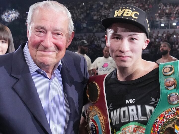 Promoter Bob Arum backs more Naoya Inoue fights in Japan